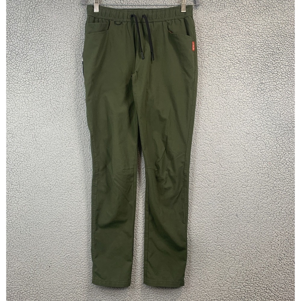 Ketl Mountain Joggers Mens Size Small Olive Hiking Drawstring Outdoor Ripstop